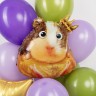 Шар (23''/58 см) Фигура, Хомячок - в магазине «ШарикClub»
