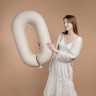 Шар (40''/102 см) Цифра, 0 Slim, Кремовый Латте, Матовый - в магазине «ШарикClub»