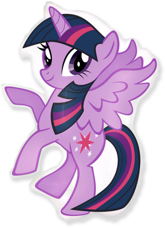 Шар (34''/86 см) Фигура, My Little Pony, Лошадка Искорка - в магазине «ШарикClub»