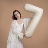Шар (40''/102 см) Цифра, 7 Slim, Кремовый Латте, Матовый - в магазине «ШарикClub»