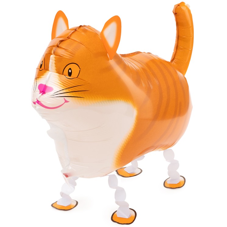 Шар 3D (24''/61 см) Ходячая Фигура, Кот - в магазине «ШарикClub»