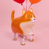 Шар 3D (24''/61 см) Ходячая Фигура, Кот - в магазине «ШарикClub»