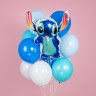 Шар (31''/79 см) Фигура, Любимый монстрик, Яркие ушки, Синий - в магазине «ШарикClub»
