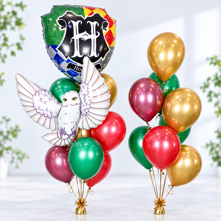 Фонтан из шаров "Harry Potter" №1 - в магазине «ШарикClub»