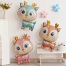 Шар (29''/74 см) Фигура, Олененок, Розовый - в магазине «ШарикClub»