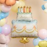 Шар (41''/104 см) Фигура, Праздничный торт, Сатин - в магазине «ШарикClub»