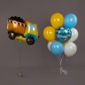 Шар (33''/84 см) Фигура, Самосвал - в магазине «ШарикClub»